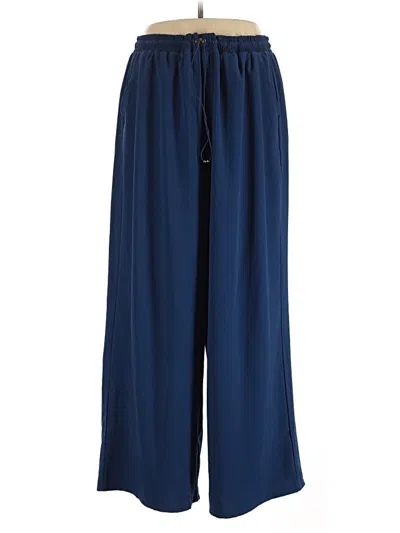 Pre-owned Torrid Casual Pants In Blue