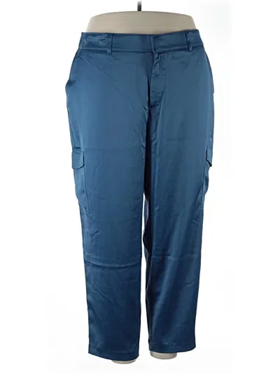 Pre-owned Torrid Casual Pants In Blue