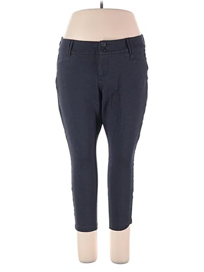 Pre-owned Torrid Casual Pants In Blue