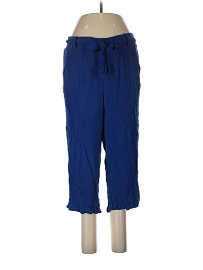 Pre-owned Torrid Casual Pants In Blue