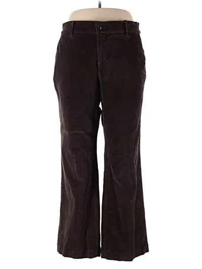 Pre-owned Torrid Casual Pants In Brown