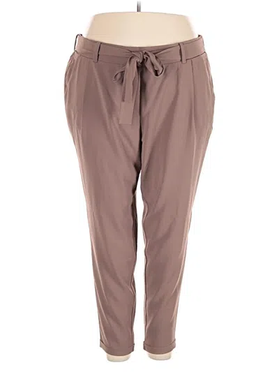 Pre-owned Torrid Casual Pants In Brown