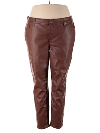 Pre-owned Torrid Casual Pants In Brown