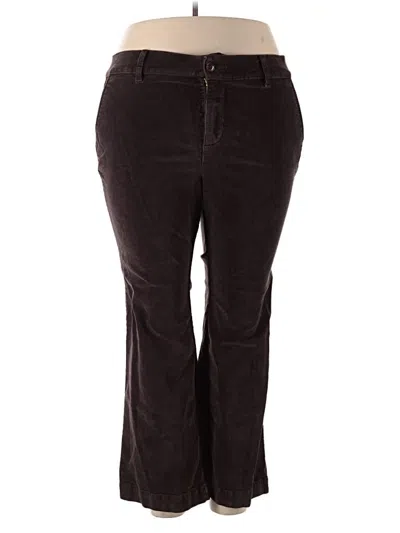Pre-owned Torrid Casual Pants In Brown