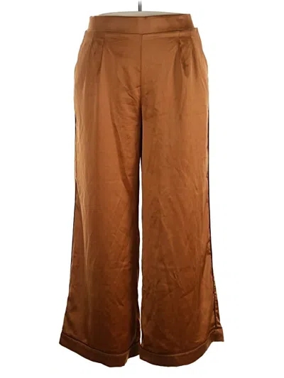 Pre-owned Torrid Casual Pants In Brown