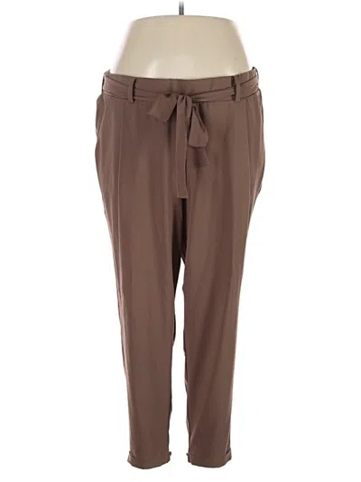 Pre-owned Torrid Casual Pants In Brown