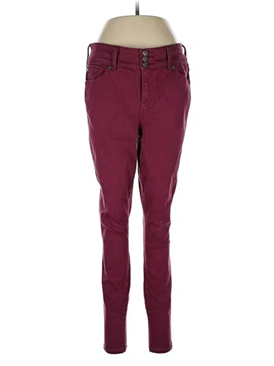 Pre-owned Torrid Casual Pants In Burgundy
