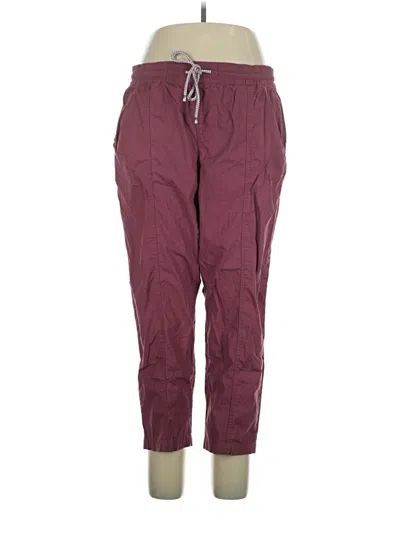 Pre-owned Torrid Casual Pants In Burgundy