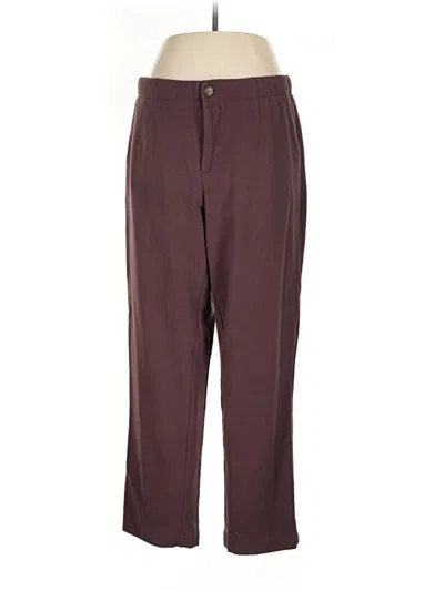 Pre-owned Torrid Casual Pants In Burgundy