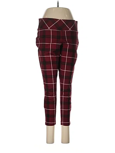 Pre-owned Torrid Casual Pants In Burgundy