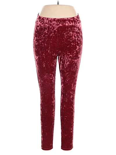Pre-owned Torrid Casual Pants In Burgundy