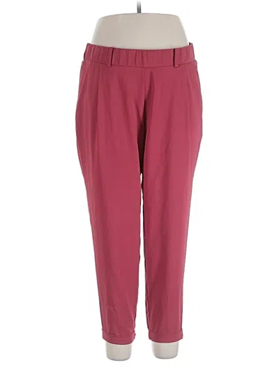 Pre-owned Torrid Casual Pants In Burgundy