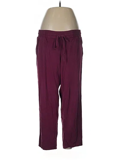 Pre-owned Torrid Casual Pants In Burgundy