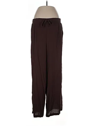 Pre-owned Torrid Casual Pants In Burgundy