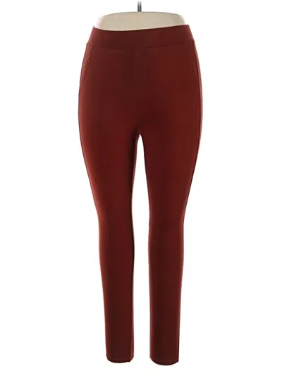Pre-owned Torrid Casual Pants In Burgundy