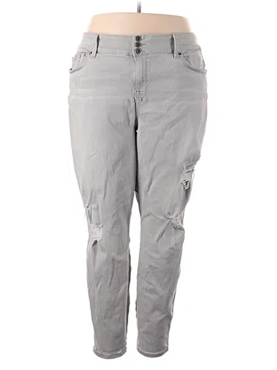 Pre-owned Torrid Casual Pants In Gray