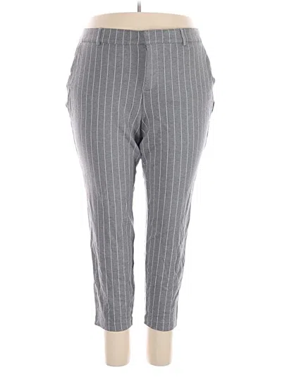 Pre-owned Torrid Casual Pants In Gray