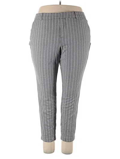 Pre-owned Torrid Casual Pants In Gray