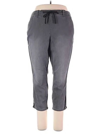 Pre-owned Torrid Casual Pants In Gray