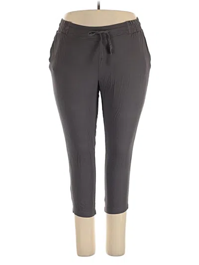 Pre-owned Torrid Casual Pants In Gray