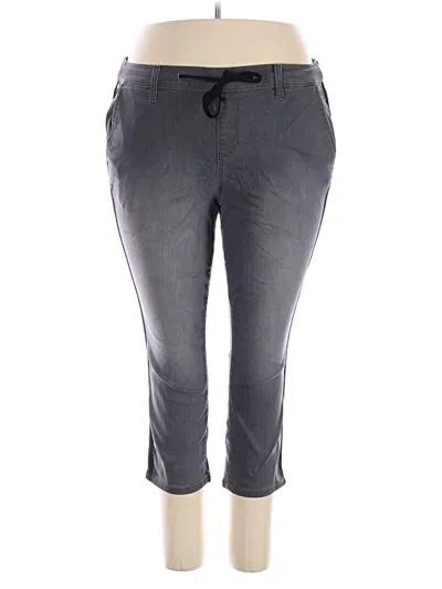 Pre-owned Torrid Casual Pants In Gray