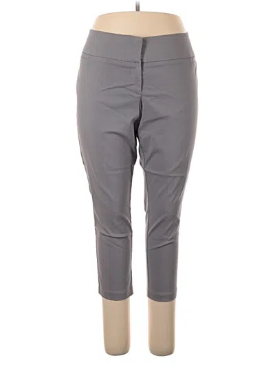 Pre-owned Torrid Casual Pants In Gray