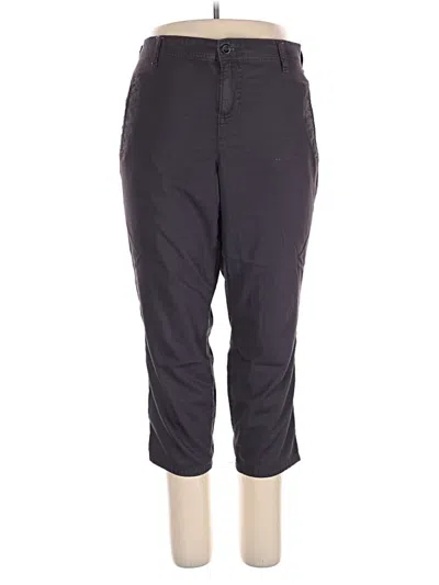 Pre-owned Torrid Casual Pants In Gray