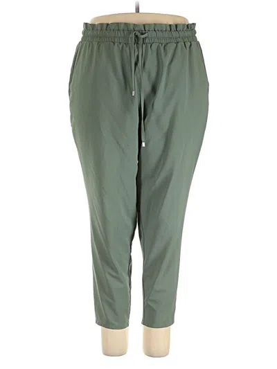 Pre-owned Torrid Casual Pants In Green