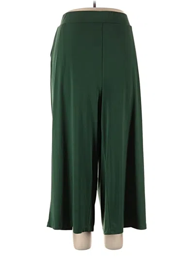 Pre-owned Torrid Casual Pants In Green