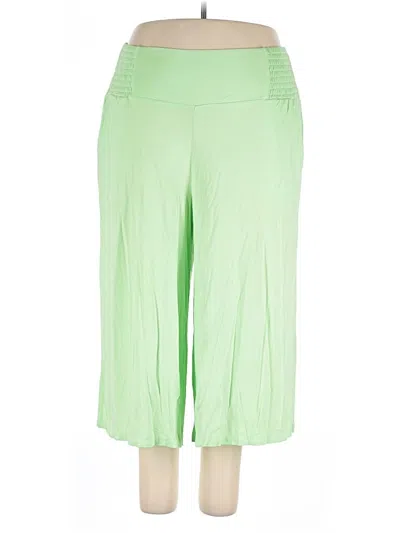 Pre-owned Torrid Casual Pants In Green