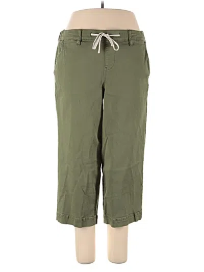 Pre-owned Torrid Casual Pants In Green