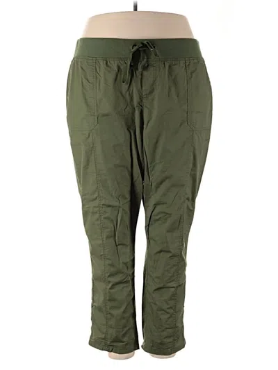 Pre-owned Torrid Casual Pants In Green