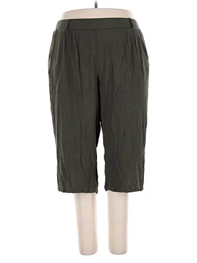 Pre-owned Torrid Casual Pants In Green
