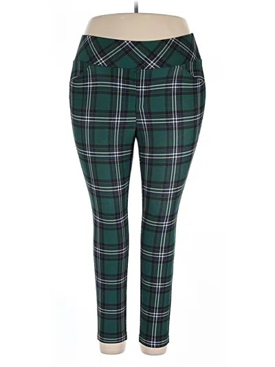 Pre-owned Torrid Casual Pants In Green