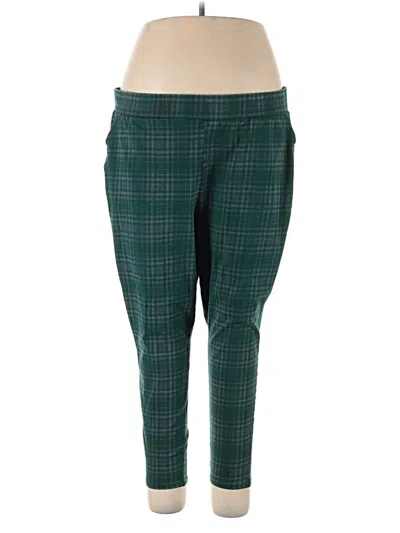 Pre-owned Torrid Casual Pants In Green
