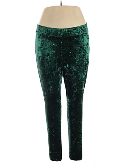 Pre-owned Torrid Casual Pants In Green