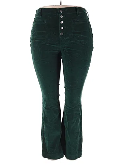 Pre-owned Torrid Casual Pants In Green