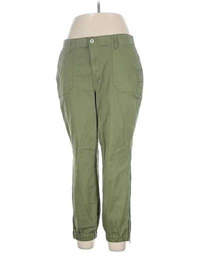 Pre-owned Torrid Casual Pants In Green