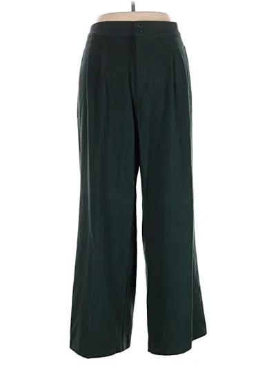 Pre-owned Torrid Casual Pants In Green