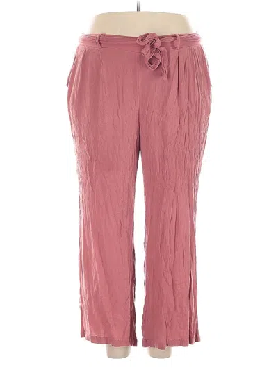 Pre-owned Torrid Casual Pants In Pink