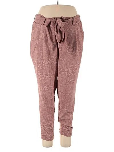 Pre-owned Torrid Casual Pants In Pink