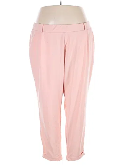 Pre-owned Torrid Casual Pants In Pink