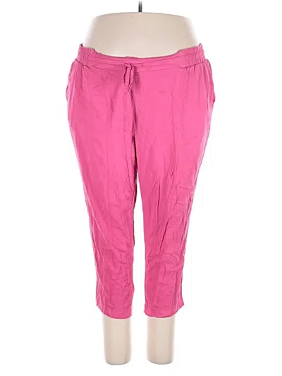 Pre-owned Torrid Casual Pants In Pink