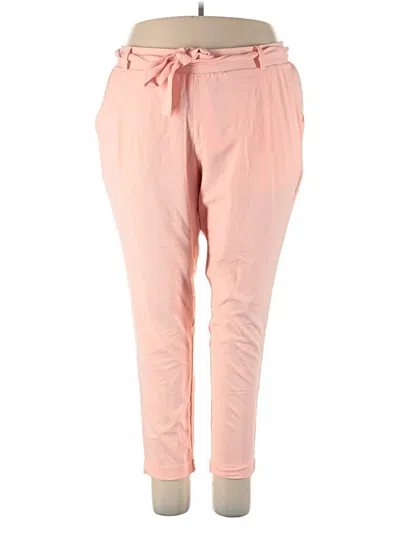 Pre-owned Torrid Casual Pants In Pink