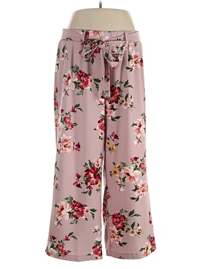 Pre-owned Torrid Casual Pants In Pink