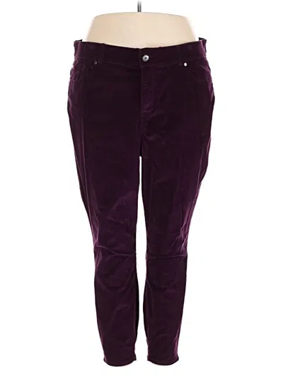 Pre-owned Torrid Casual Pants In Purple