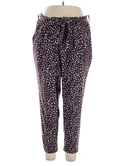 Pre-owned Torrid Casual Pants In Purple