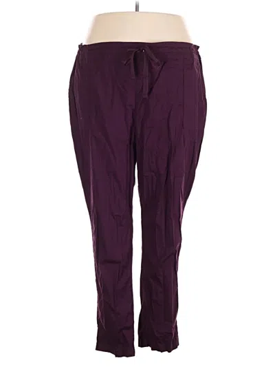 Pre-owned Torrid Casual Pants In Purple