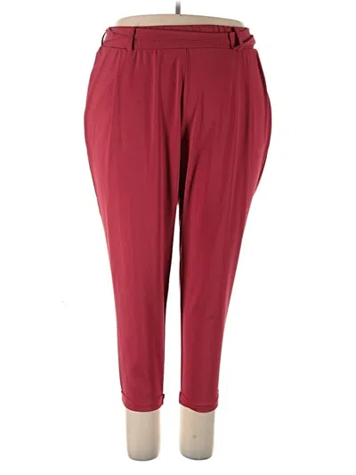 Pre-owned Torrid Casual Pants In Red
