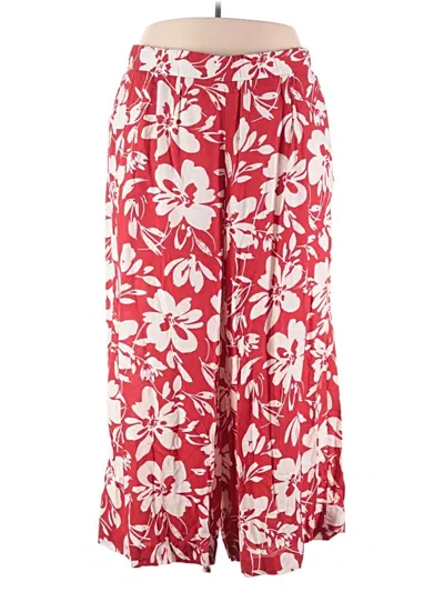 Pre-owned Torrid Casual Pants In Red